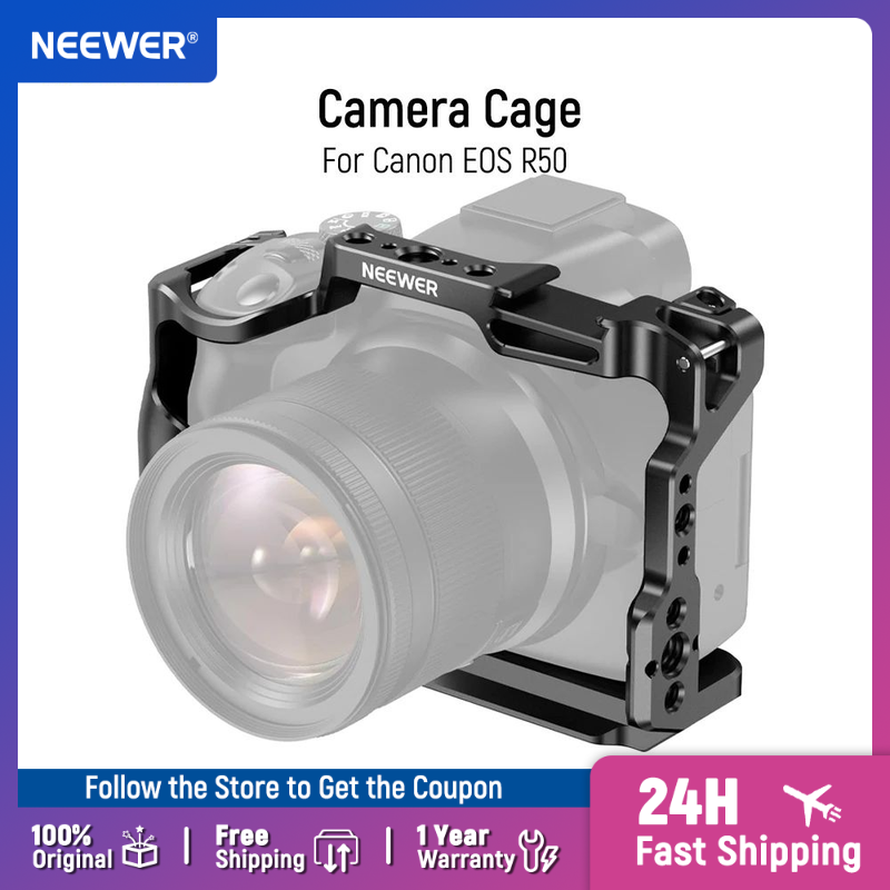 Canon Camera Eos R50 - NEEWER R50 카메라 케이지 (캐논 EOS