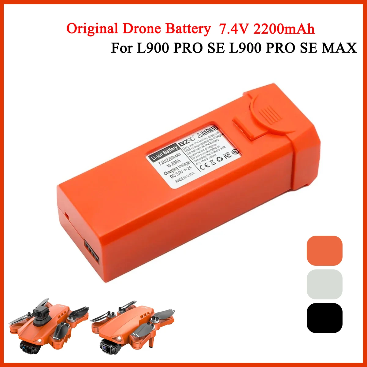 Jjrc Drone X12 - 정품 LYZRC 배터리, L900 프로 SE