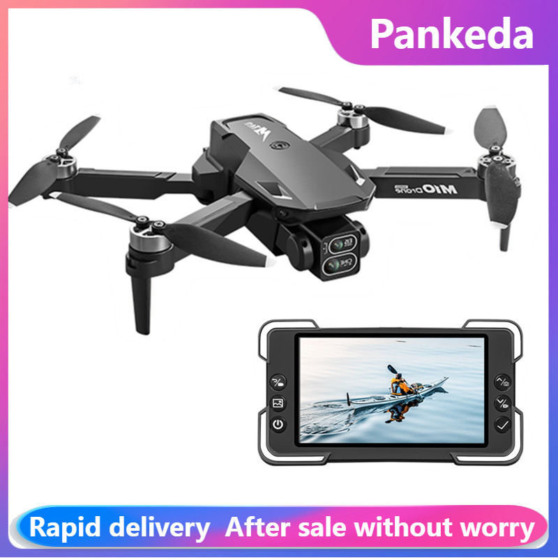 Drone Gimbal Brushless - M10 카메라 드론 리모컨(스크린 포함) 듀얼