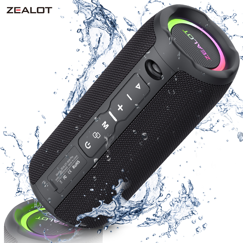 Holy Stone Drone Hs175 - ZEALOT-S49PRO 휴대용 블루투스 스피커 20W IPX6