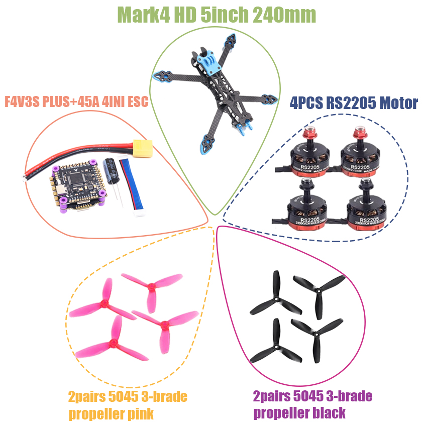 한니우 F4V3S 플러스 마크4-HD 마크 4 HD 5 - Betaflight Fc F4 리뷰 및 가격
