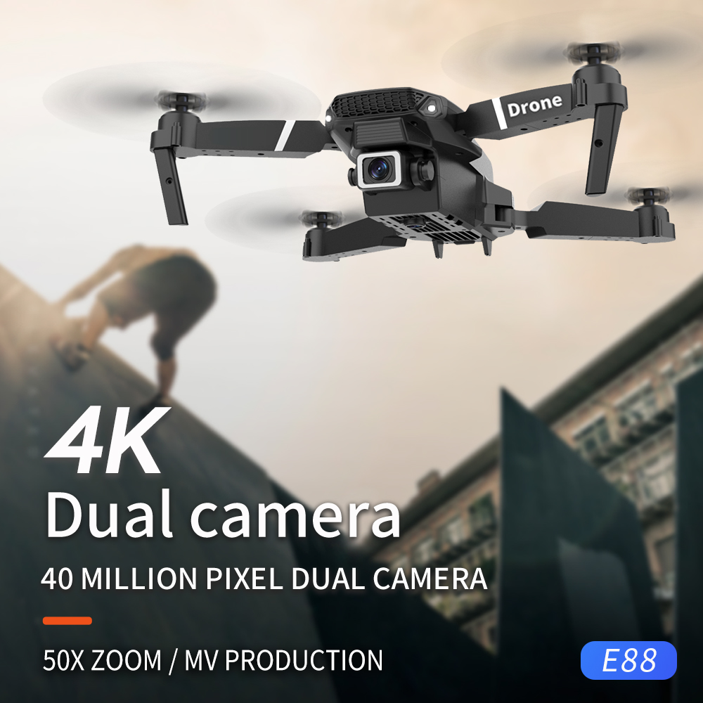 휴대용 E88 PRO 드론 접이식 프레임 전문 컨트롤러 - Eachine Drone E58 리뷰 및 가격
