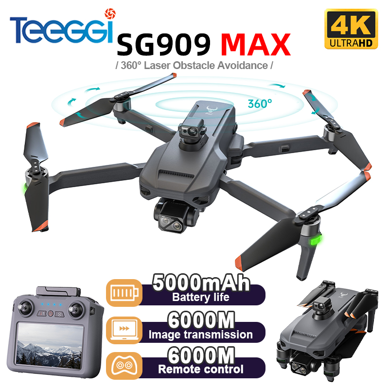 Teeggi SG909 MAX GPS 드론(4K 카메라 - Drone Gimbal 3 Axis 리뷰 및 가격