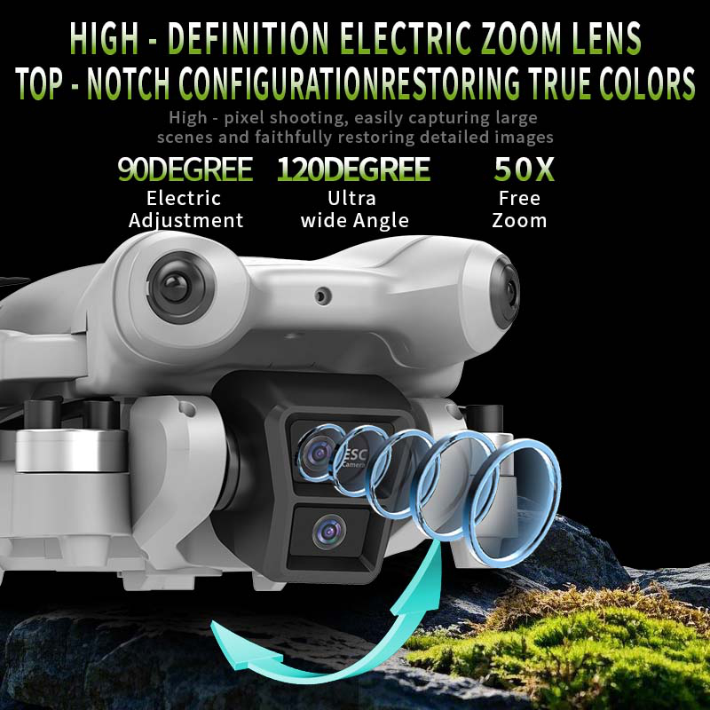 샤오미 S101 드론 8K HD 전문가용 듀얼 카메라  - Drone Gimbal 3 Axis 리뷰 및 가격
